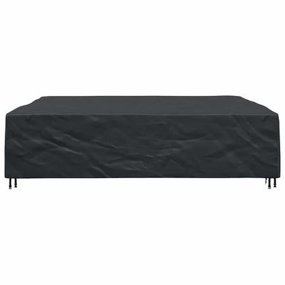 Hoes voor tuinmeubelen Zwart 300 x 300 x 70 cm 210D