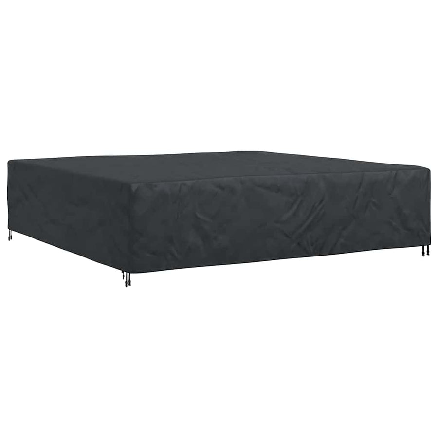 Hoes voor tuinmeubelen Zwart 300 x 300 x 70 cm 420D