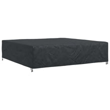 Hoes voor tuinmeubelen Zwart 300 x 300 x 70 cm 600D