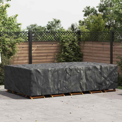 Hoes voor tuinmeubelen Zwart 315 x 180 x 74 cm 420D