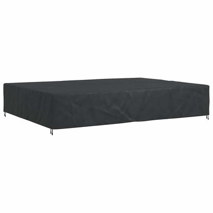 Hoes voor tuinmeubelen Zwart 400 x 300 x 70 cm 210D