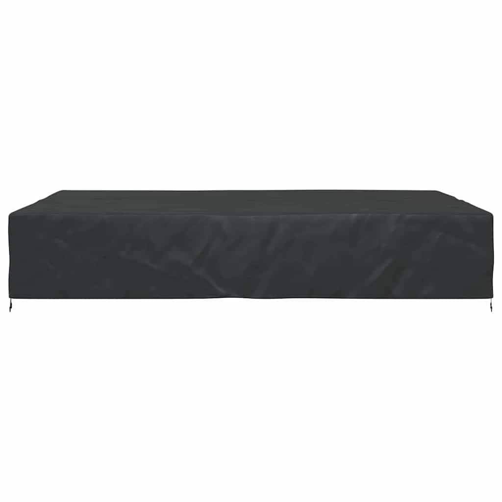 Hoes voor tuinmeubelen Zwart 400 x 300 x 70 cm 210D
