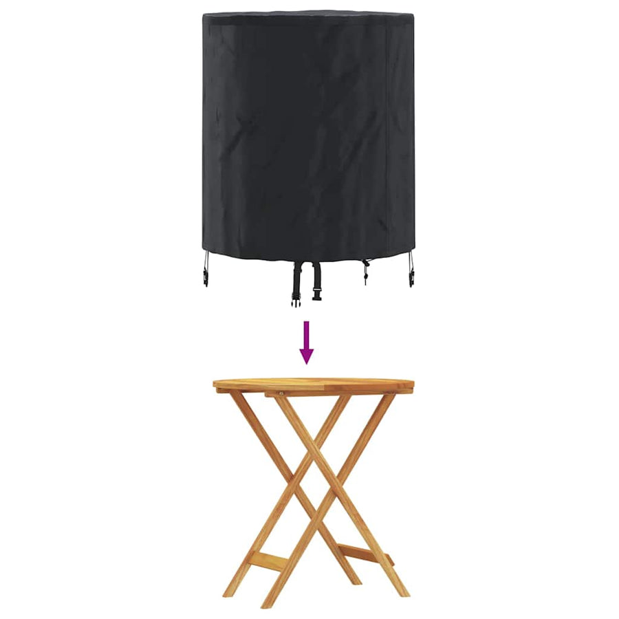Hoes voor tuinmeubelen 62 x 62 x 70 cm 420D Oxford Stof
