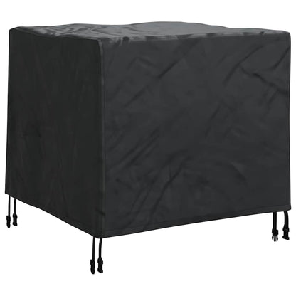 Hoes voor tuinmeubelen Zwart 82 x 82 x 65 cm 210D Oxford Stof