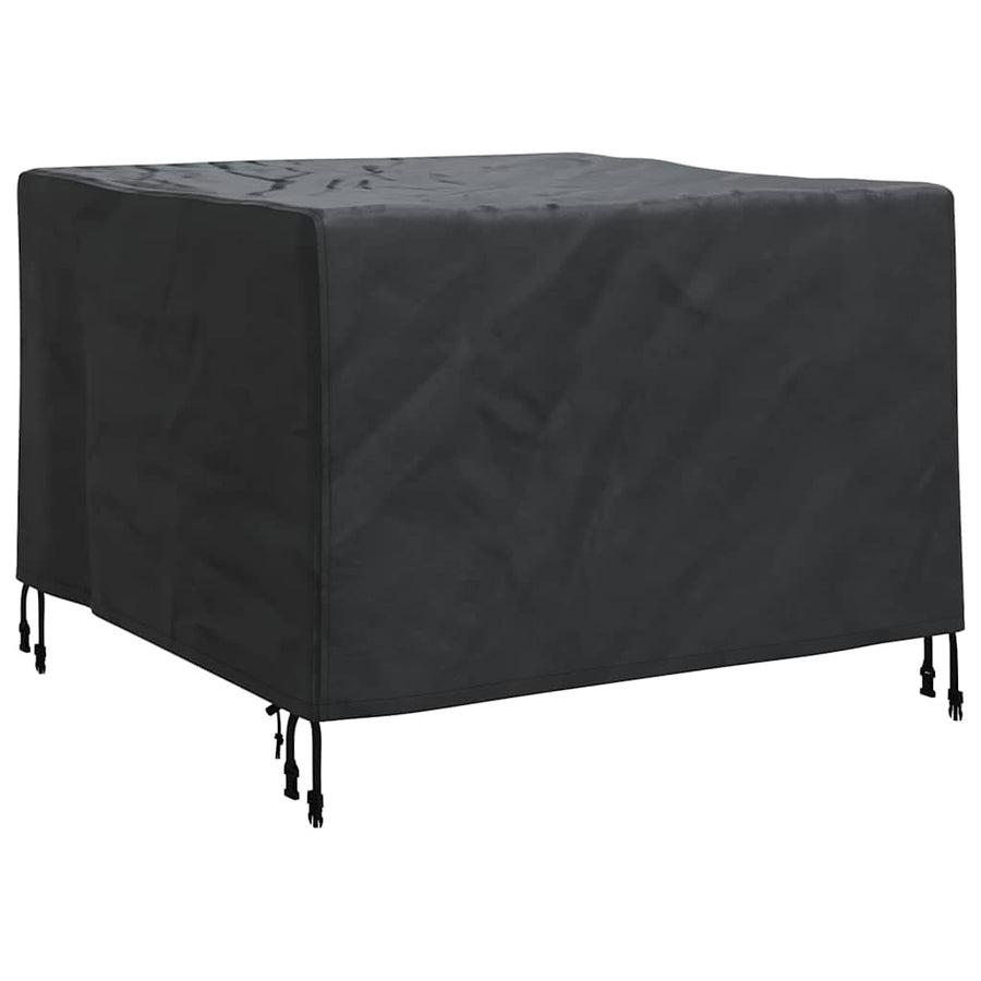 Hoes voor tuinmeubelen Zwart 99 x 99 x 60 cm 210D Oxford Stof