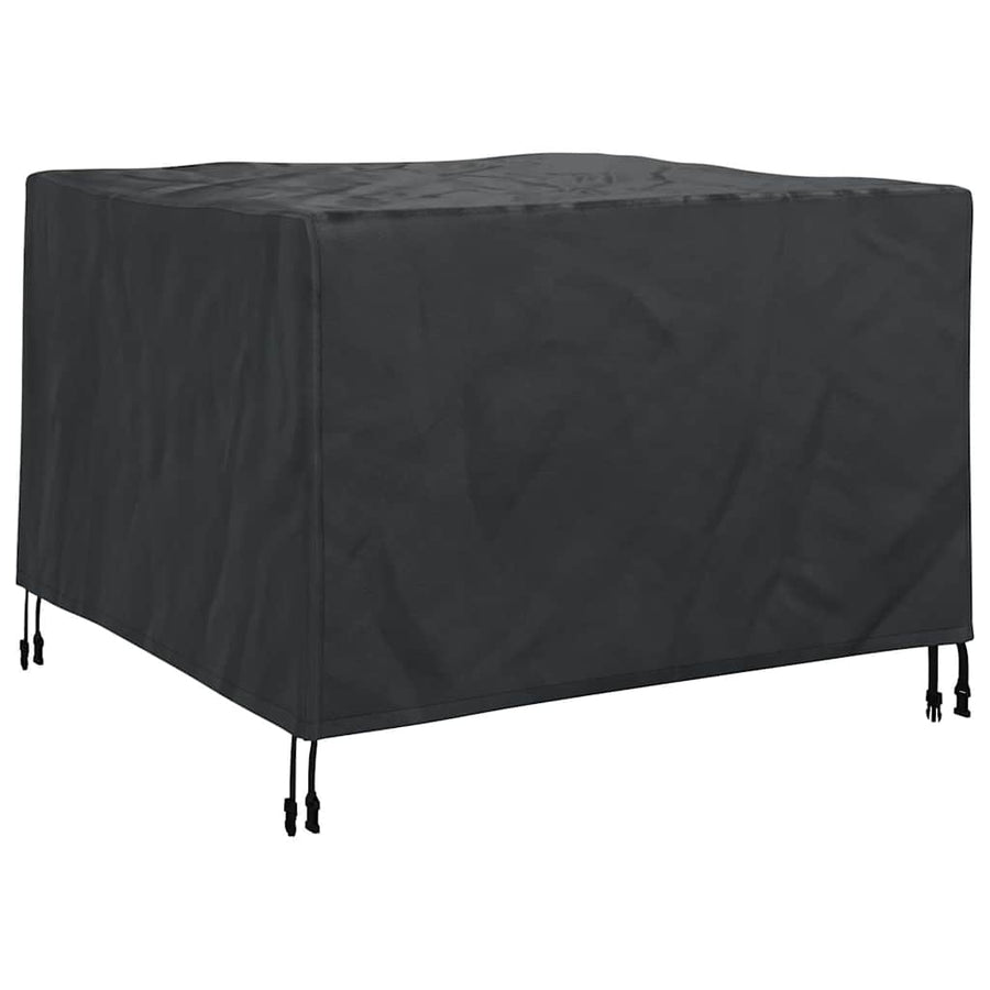 Hoes voor tuinmeubelen Zwart 99 x 99 x 60 cm 210D Oxford Stof