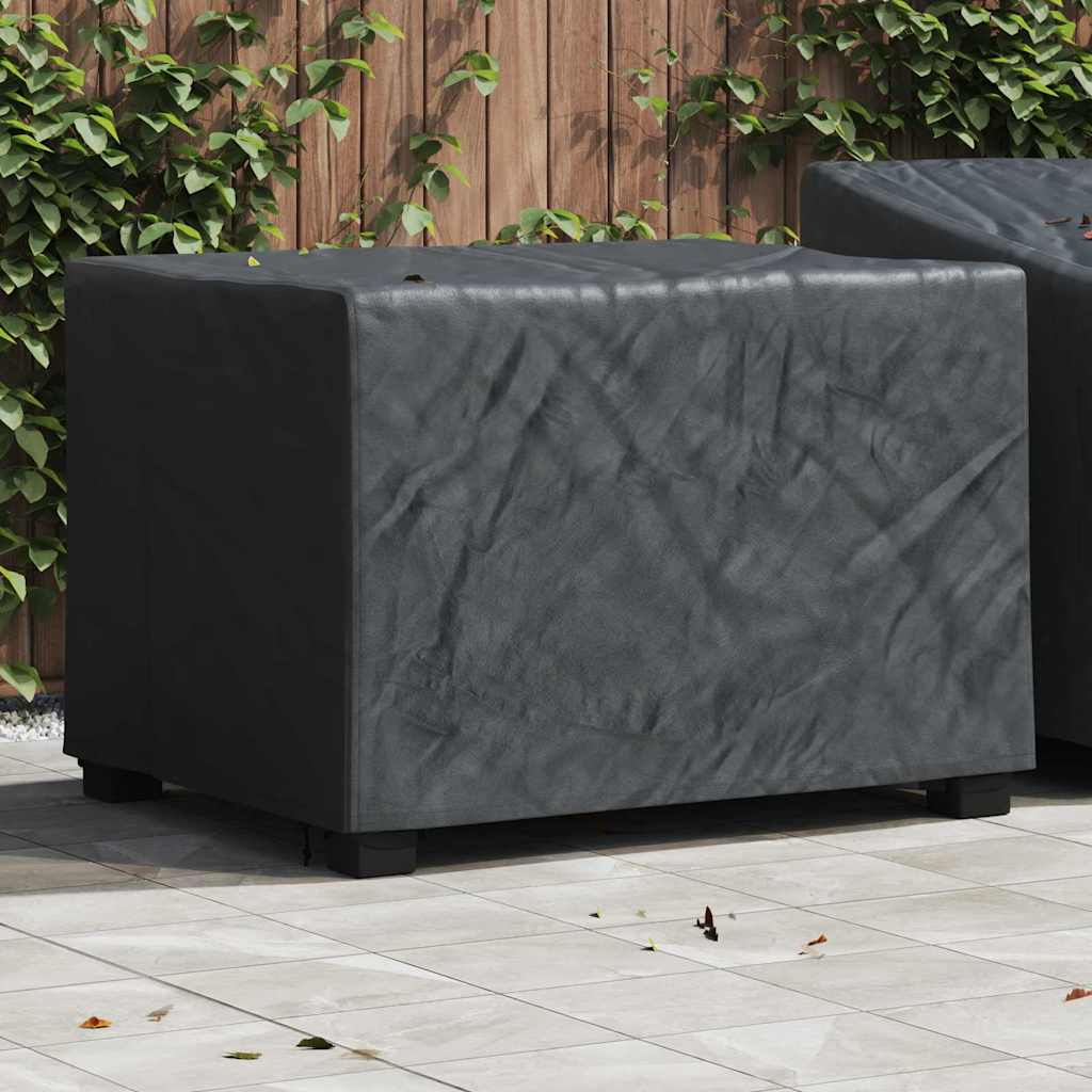Hoes voor tuinmeubelen Zwart 110 x 84 x 70 cm 210D Oxford Stof
