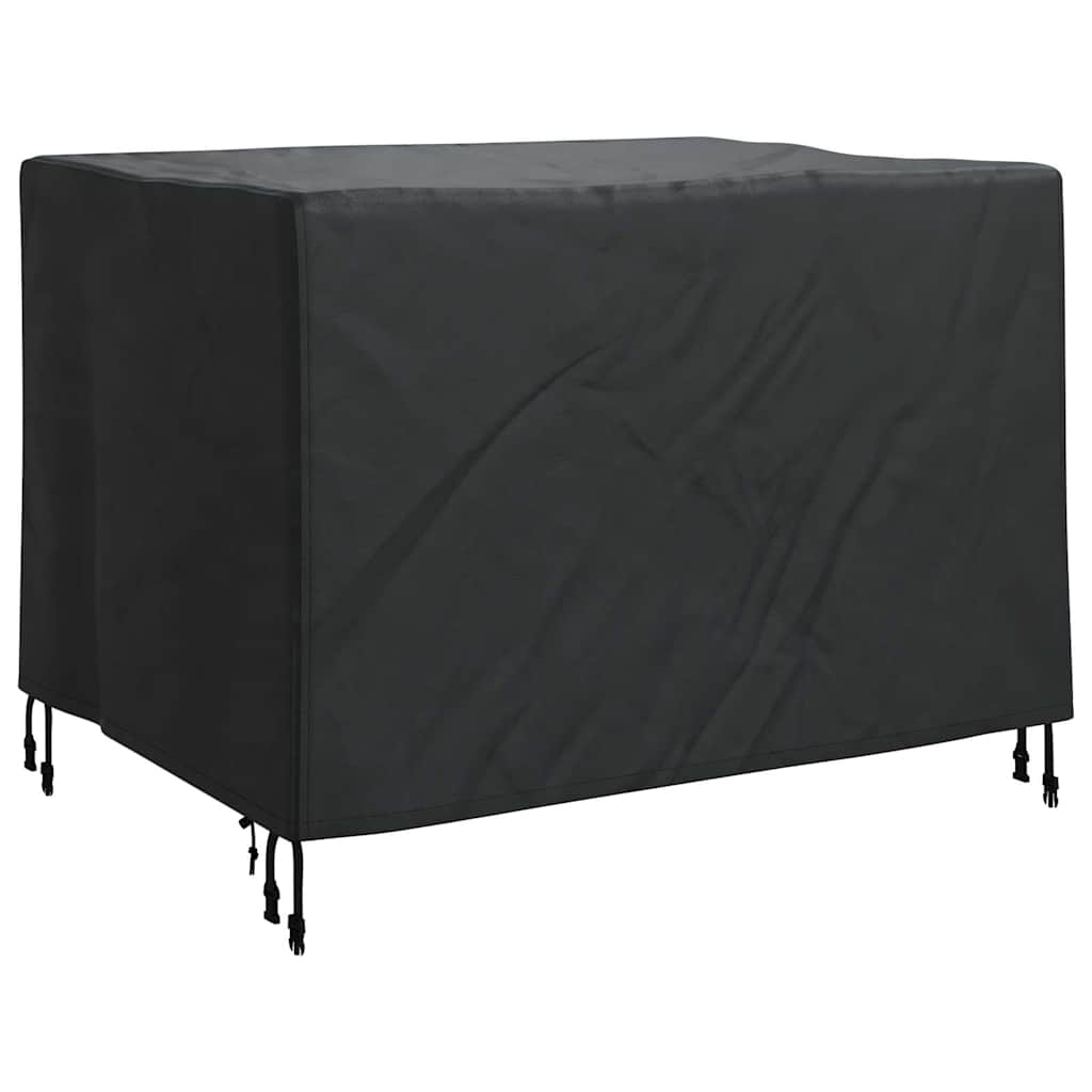 Hoes voor tuinmeubelen Zwart 110 x 84 x 70 cm 210D Oxford Stof