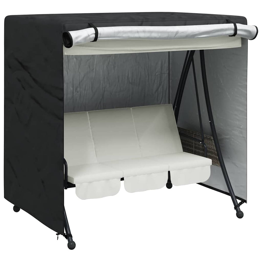 Buitenmeubelhoes Zwart 175 x 125 x 160 cm 210D stof