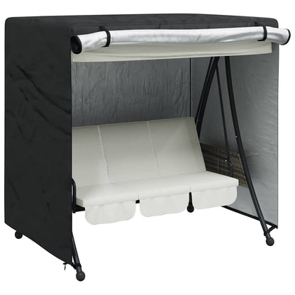 Buitenmeubelhoes Zwart 175 x 125 x 160 cm 600D stof