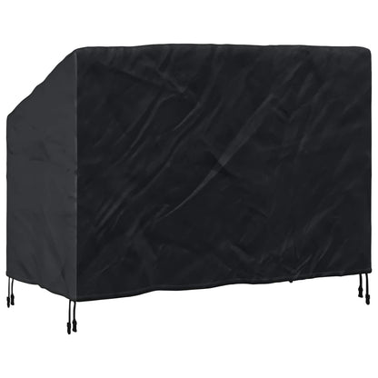 Tuinbankhoes Zwart 134 x 70 x 65 / 94 cm 210D Oxford Stof
