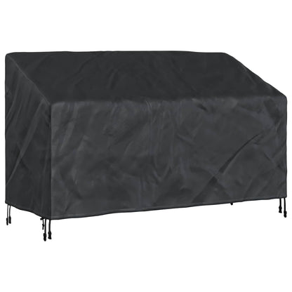 Tuinbankhoes Zwart 165 x 70 x 65 / 94 cm 210D Oxford Stof