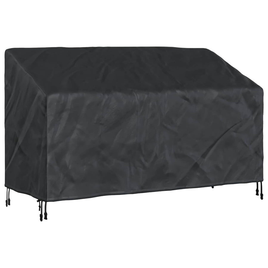 Tuinbankhoes Zwart 165 x 70 x 65 / 94 cm 210D Oxford Stof
