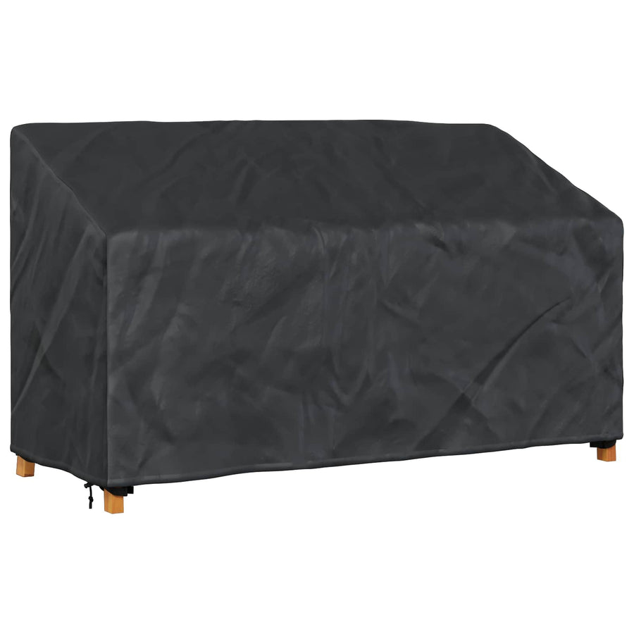 Tuinbankhoes Zwart 165 x 70 x 65 / 94 cm 210D Oxford Stof