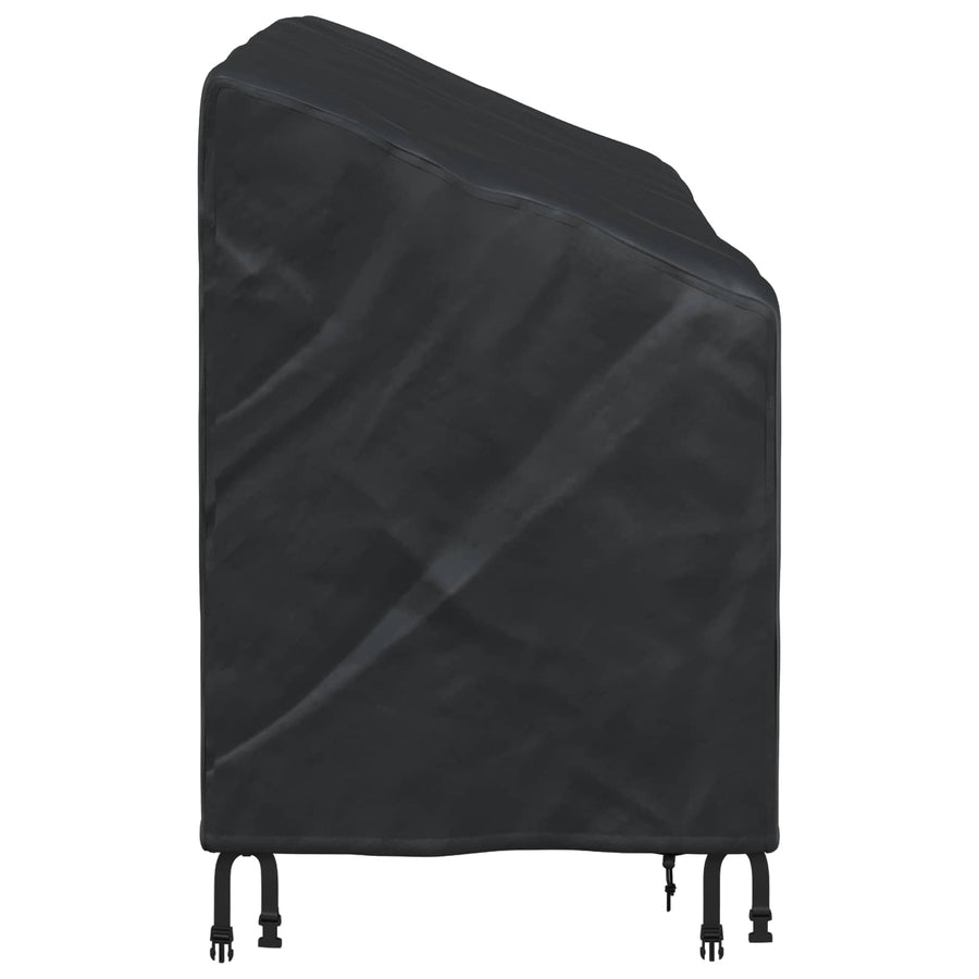 Tuinbankhoes Zwart 165 x 70 x 65 / 94 cm 210D Oxford Stof