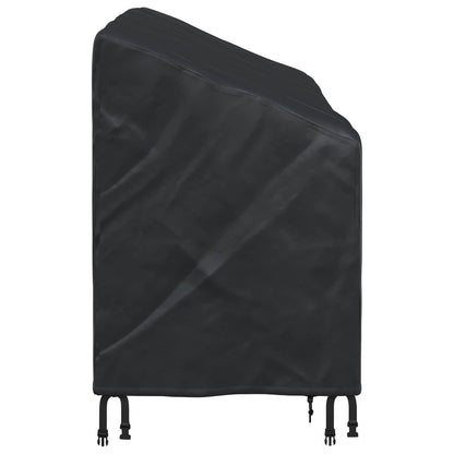 Tuinbankhoes Zwart 165 x 70 x 65 / 94 cm 210D Oxford Stof