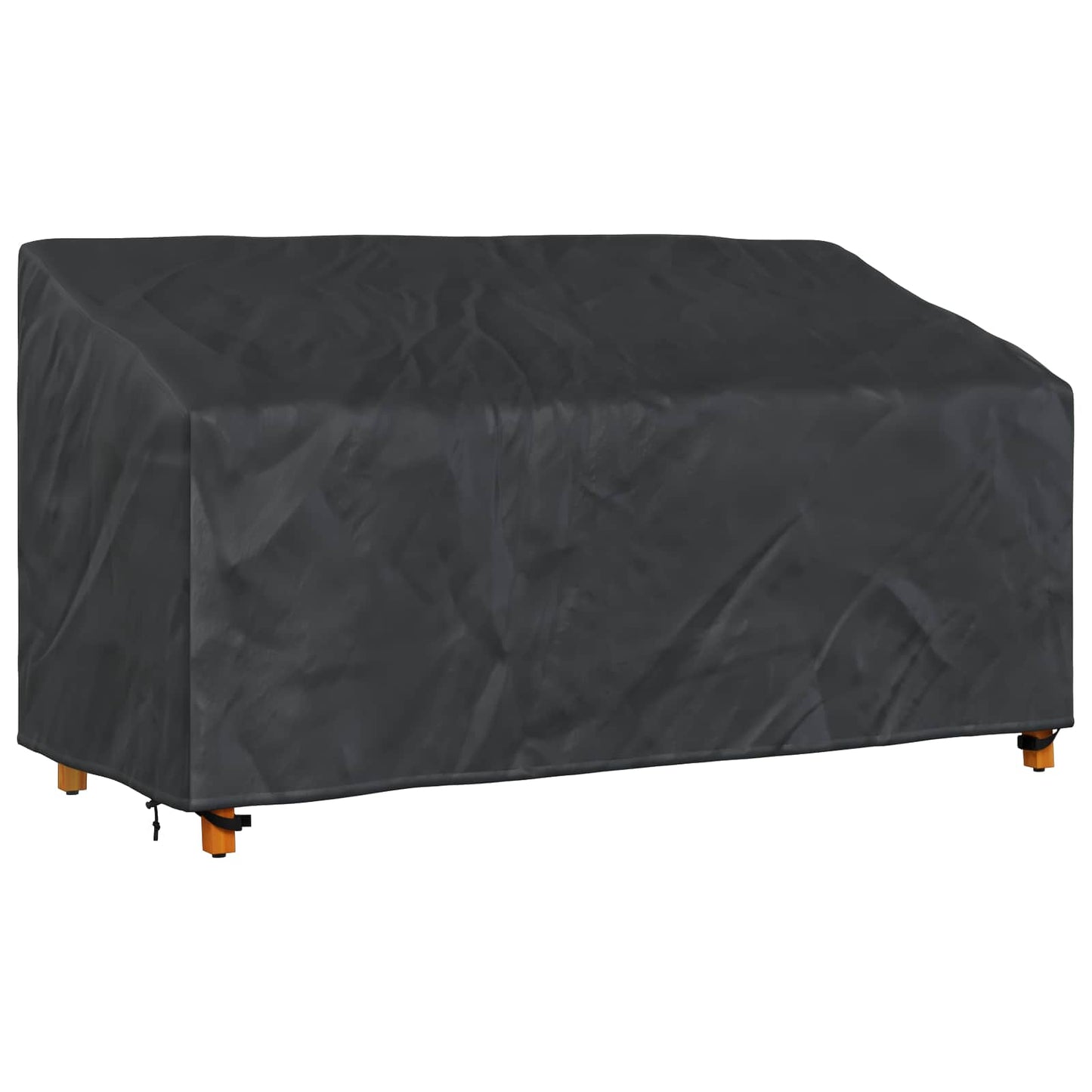 Tuinbankhoes Zwart 175 x 85 x 65 / 94 cm 210D Oxford Stof