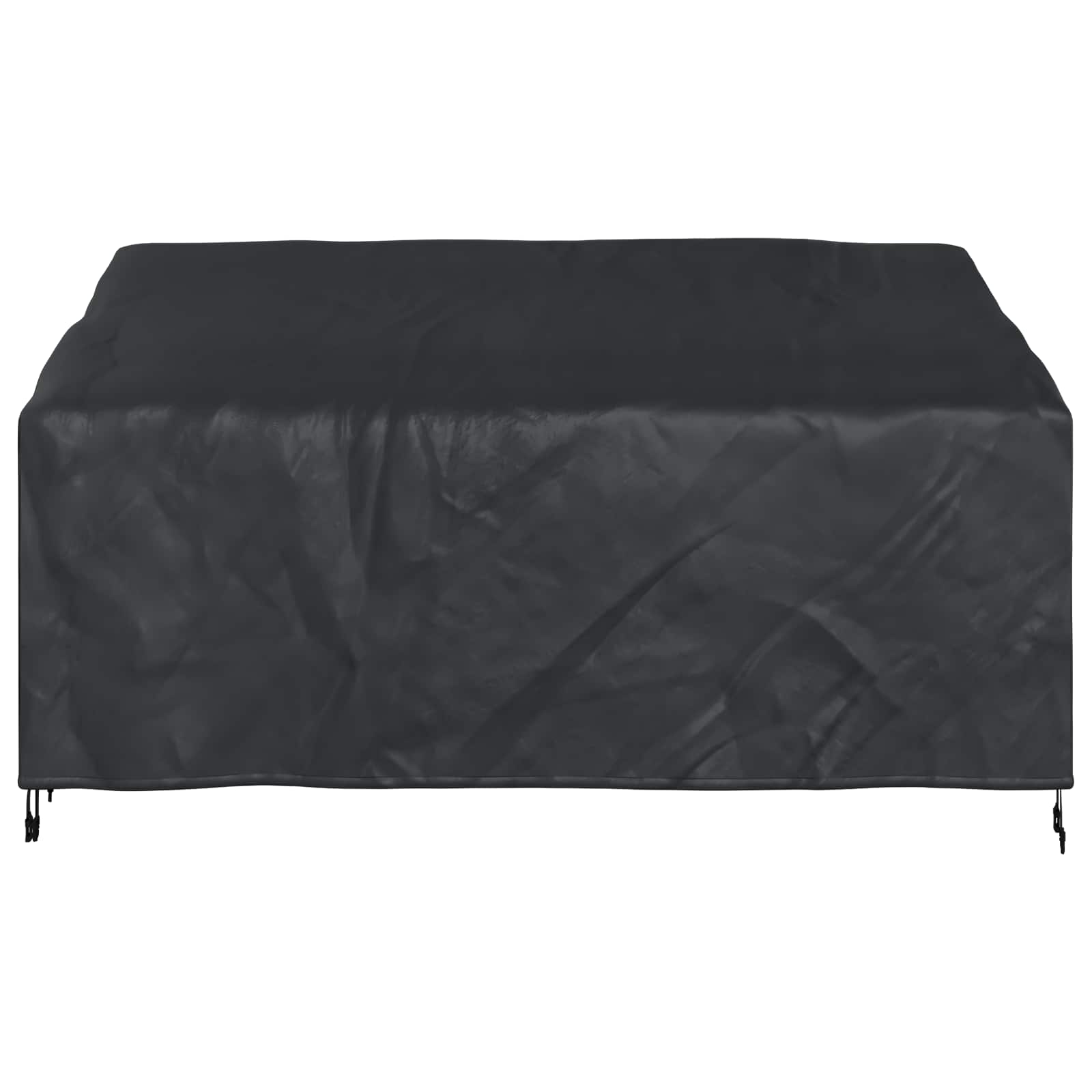 Tuinbankhoes Zwart 175 x 85 x 65 / 94 cm 420D Oxford Stof
