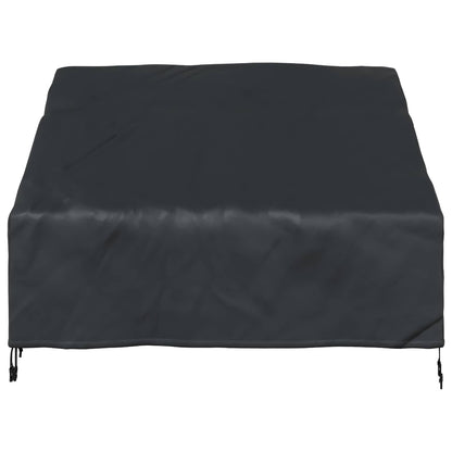 Tuinbankhoes Zwart 130 x 95 x 40 / 80 cm 210D Oxford Stof