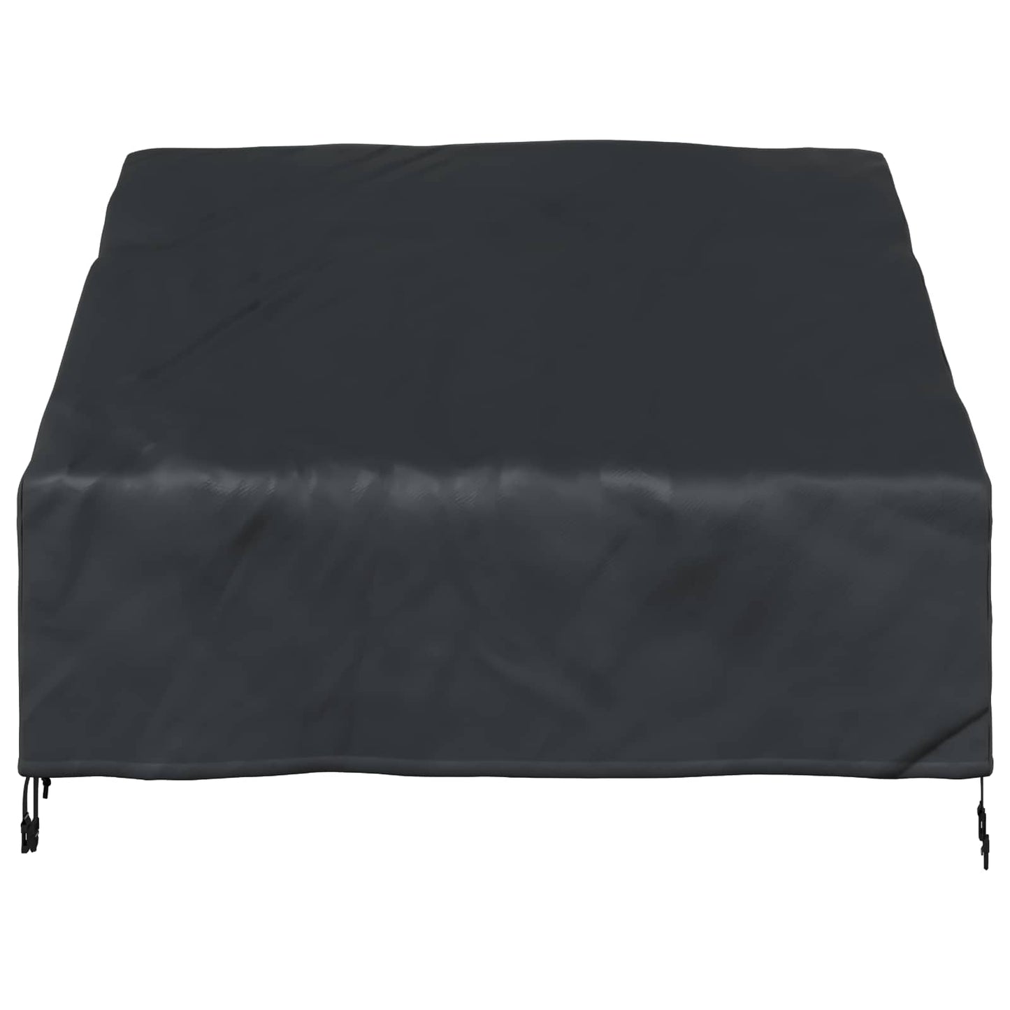 Tuinbankhoes Zwart 130 x 95 x 40 / 80 cm 210D Oxford Stof