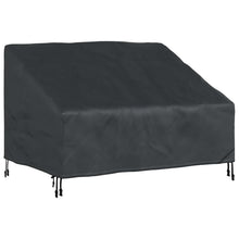 Tuinbankhoes Zwart 130 x 95 x 40 / 80 cm 420D Oxford Stof