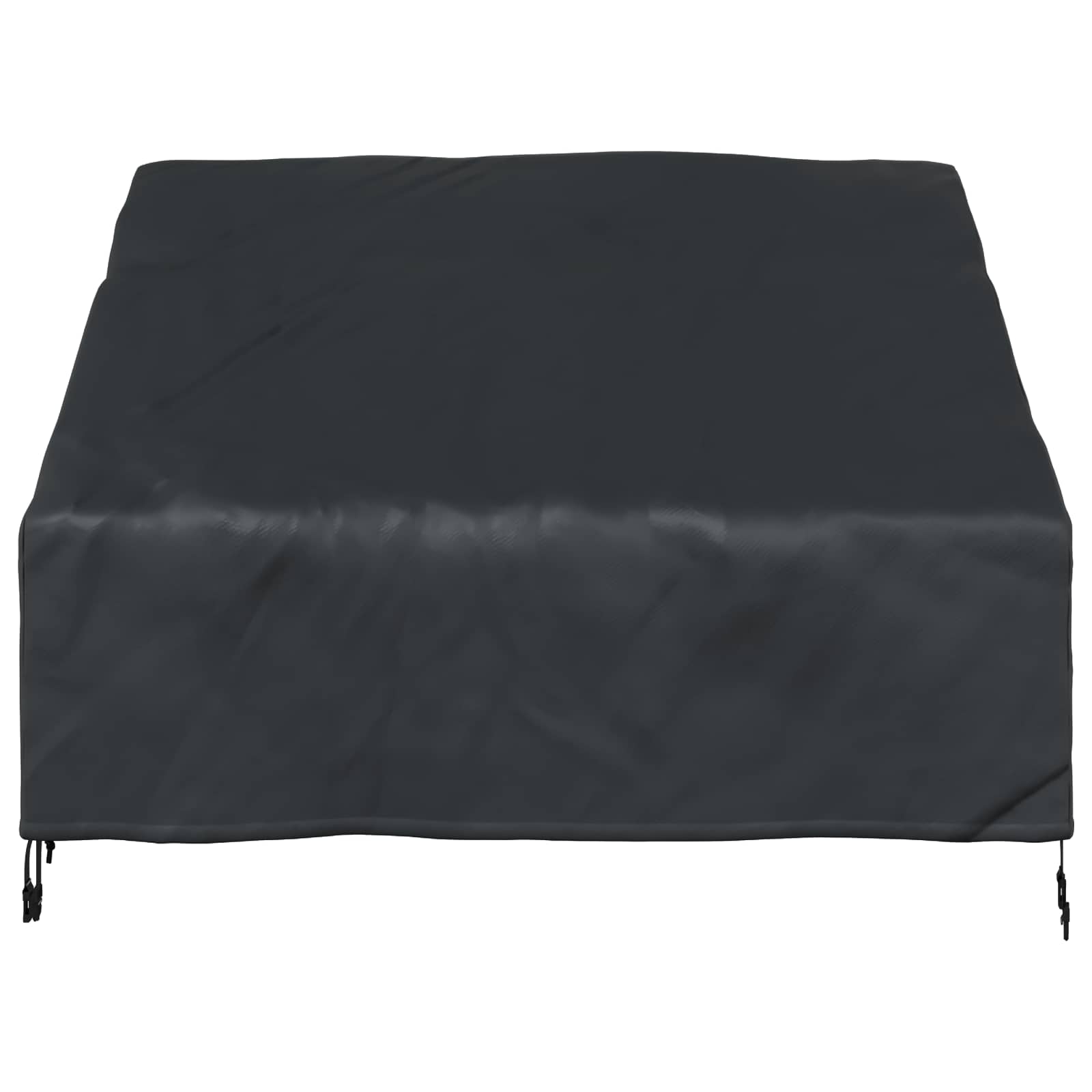 Tuinbankhoes Zwart 130 x 95 x 40 / 80 cm 420D Oxford Stof