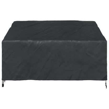 Tuinbankhoes Zwart 160 x 100 x 61 / 89 cm 210D Oxford Stof