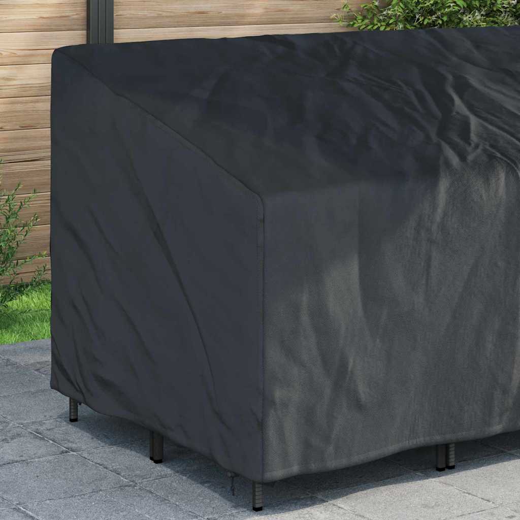 Tuinbankhoes Zwart 200 x 100 x 89 cm 210D Oxford Stof