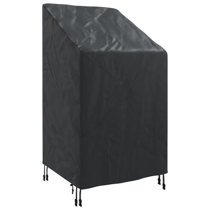 Tuinstoelhoes Zwart 70 x 70 x 85 / 125 cm 600D Oxford Stof