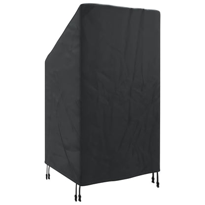 Tuinstoelhoes Zwart 70 x 70 x 85 / 125 cm 600D Oxford Stof