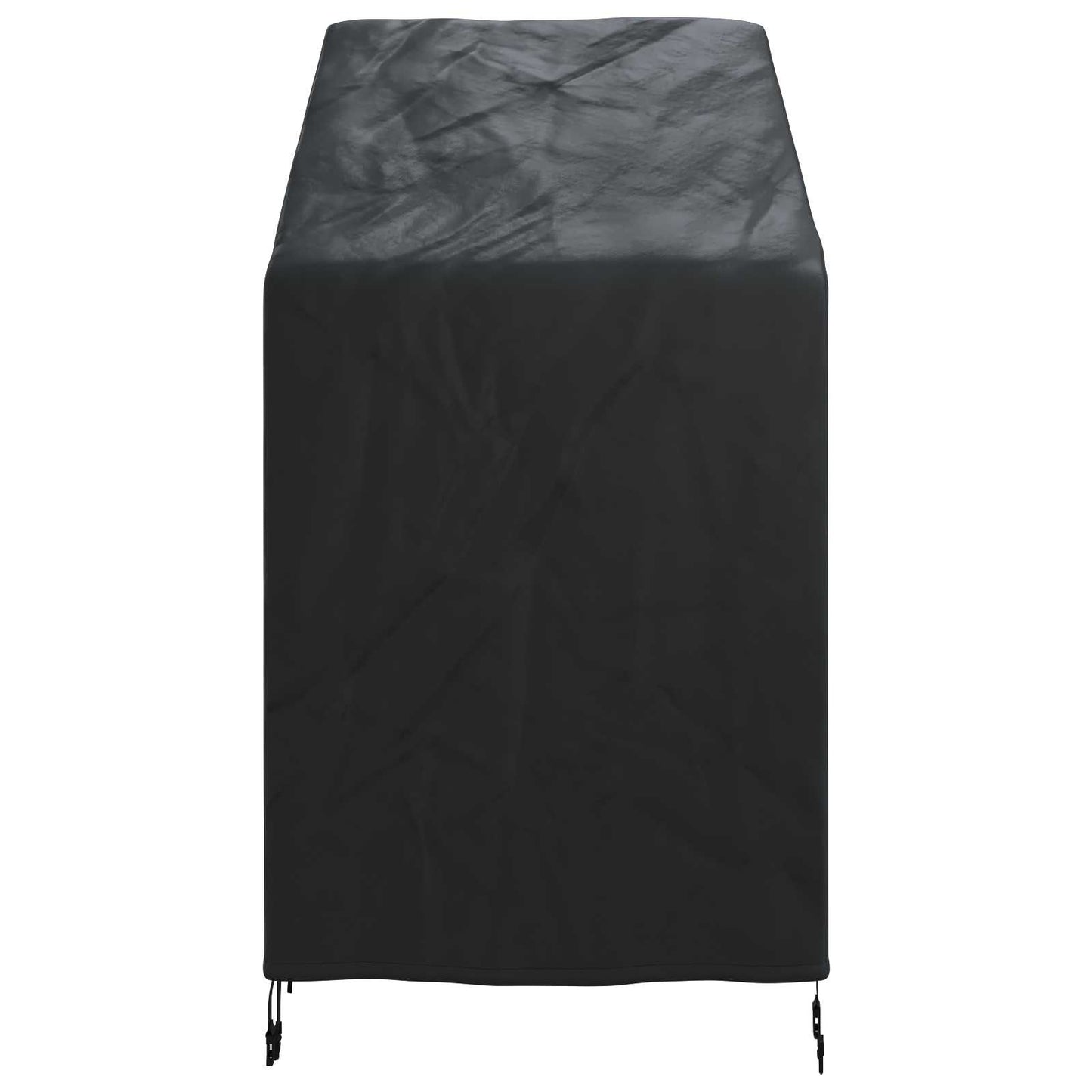 Tuinstoelhoes Zwart 70 x 70 x 85 / 125 cm 600D Oxford Stof