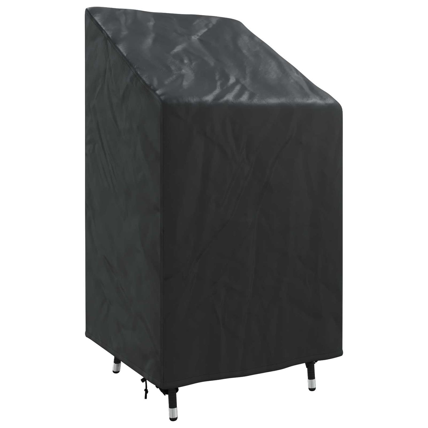 Tuinstoelhoes Zwart 70 x 70 x 85 / 125 cm 600D Oxford Stof