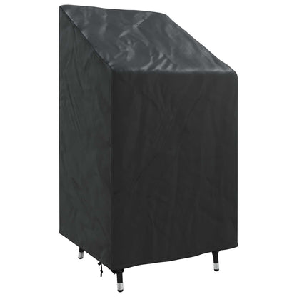 Tuinstoelhoes Zwart 70 x 70 x 85 / 125 cm 600D Oxford Stof