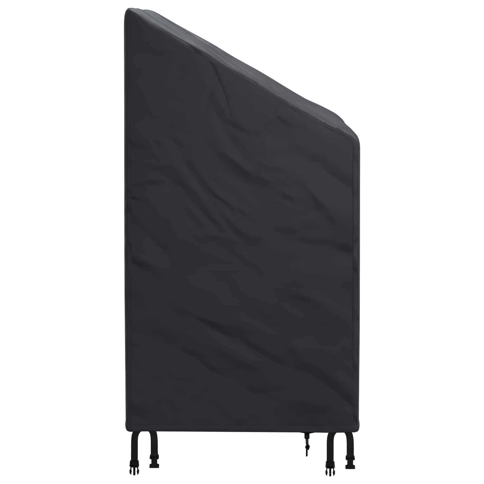 Tuinstoelhoes Zwart 70 x 70 x 85 / 125 cm 600D Oxford Stof