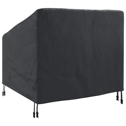Tuinstoelhoes Zwart 90 x 90 x 50 / 75 cm 600D Oxford Stof