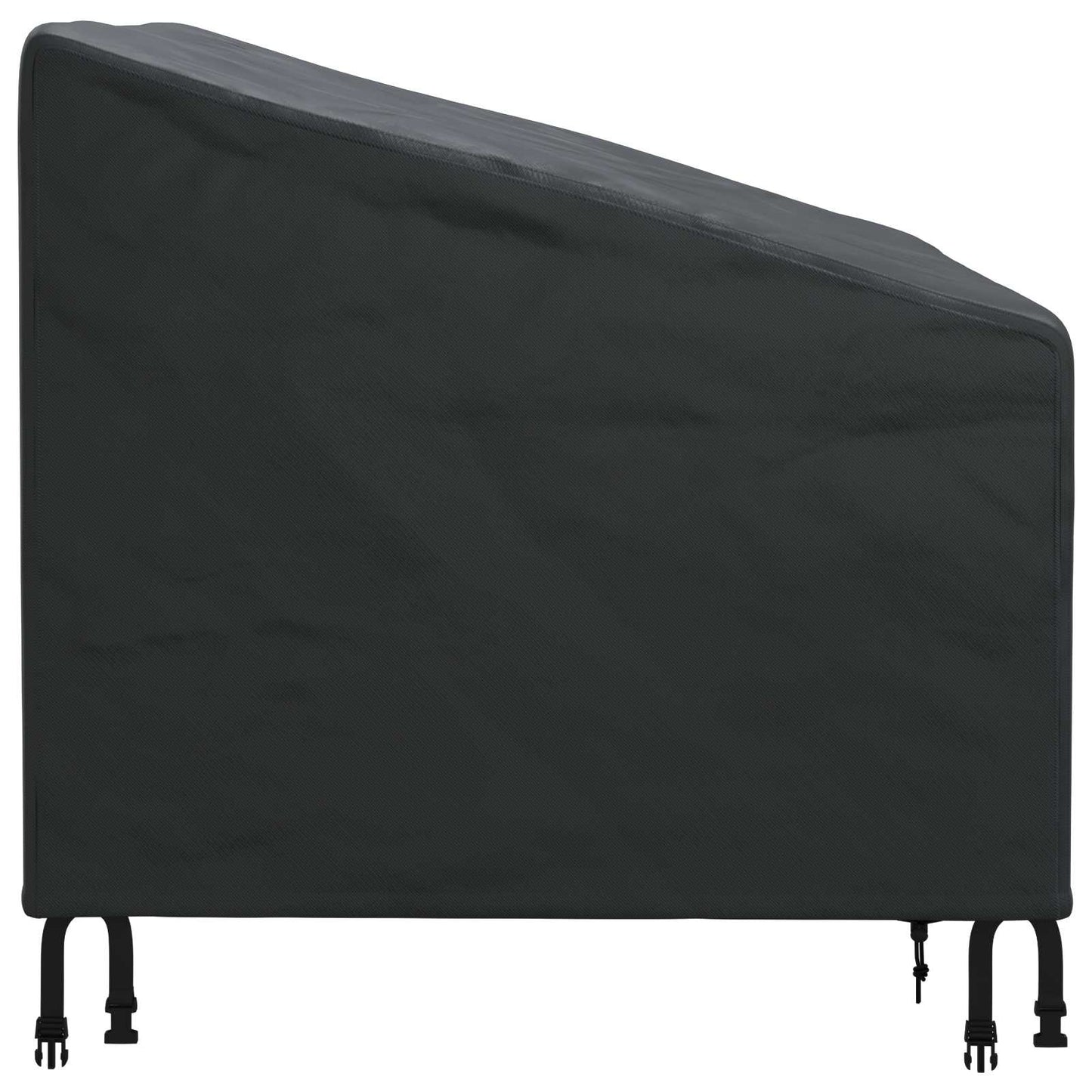 Tuinstoelhoes Zwart 90 x 90 x 50 / 75 cm 600D Oxford Stof