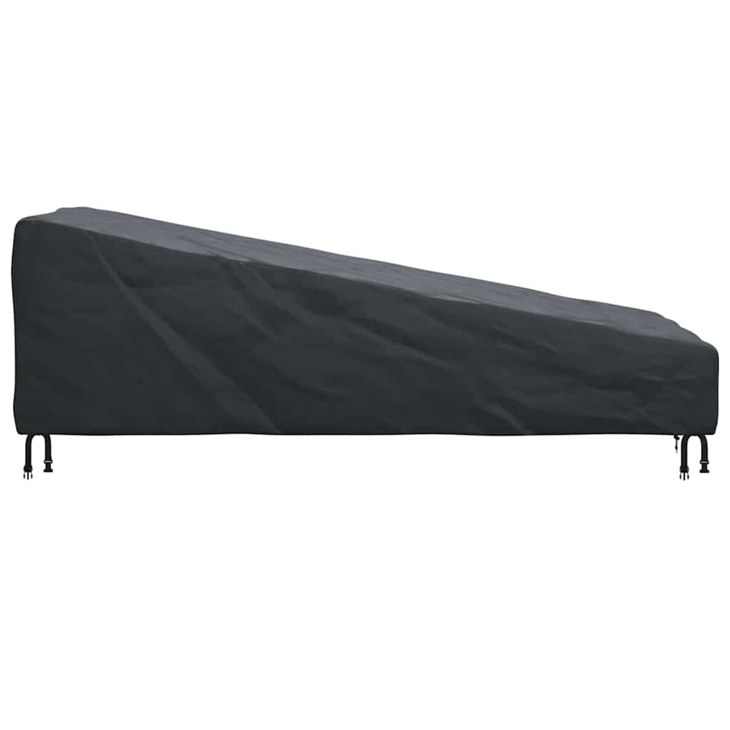 Buitenmeubelhoes Zwart 195 x 76 x 82 cm 210D oxford stof