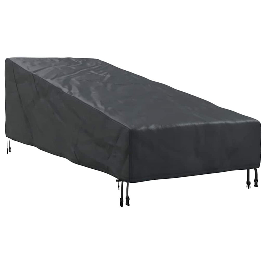 Buitenmeubelhoes Zwart 195 x 76 x 82 cm 210D oxford stof