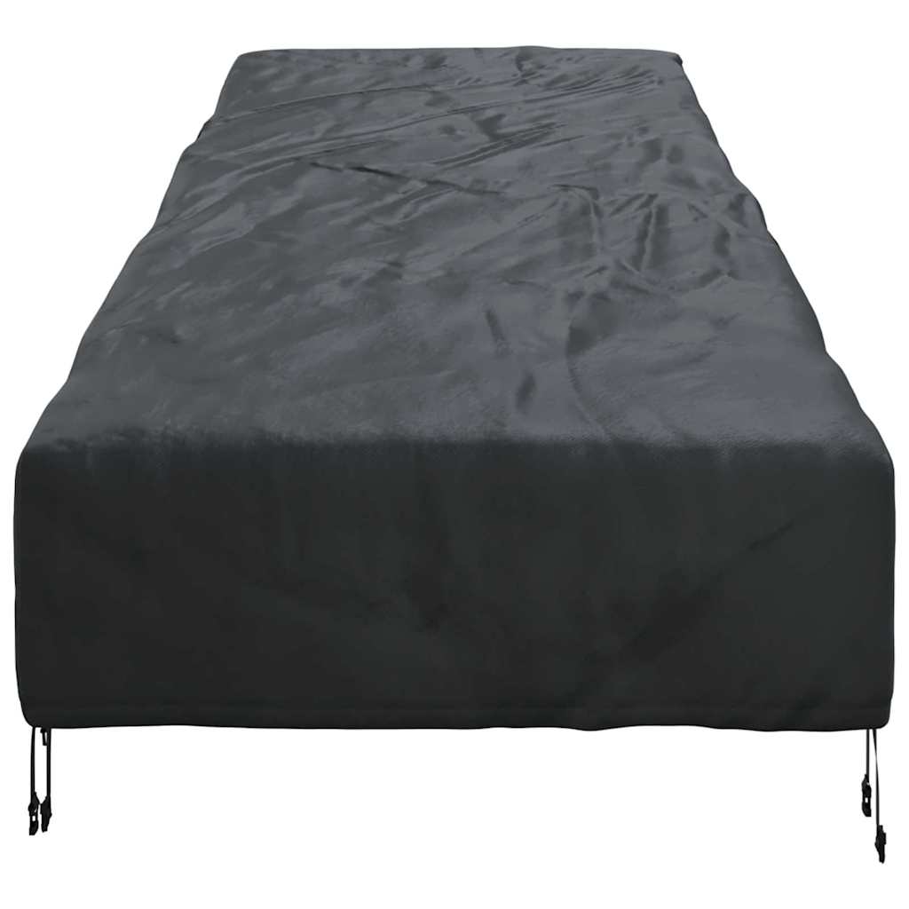 Buitenmeubelhoes Zwart 203 x 81 x 63 cm 210D oxford stof