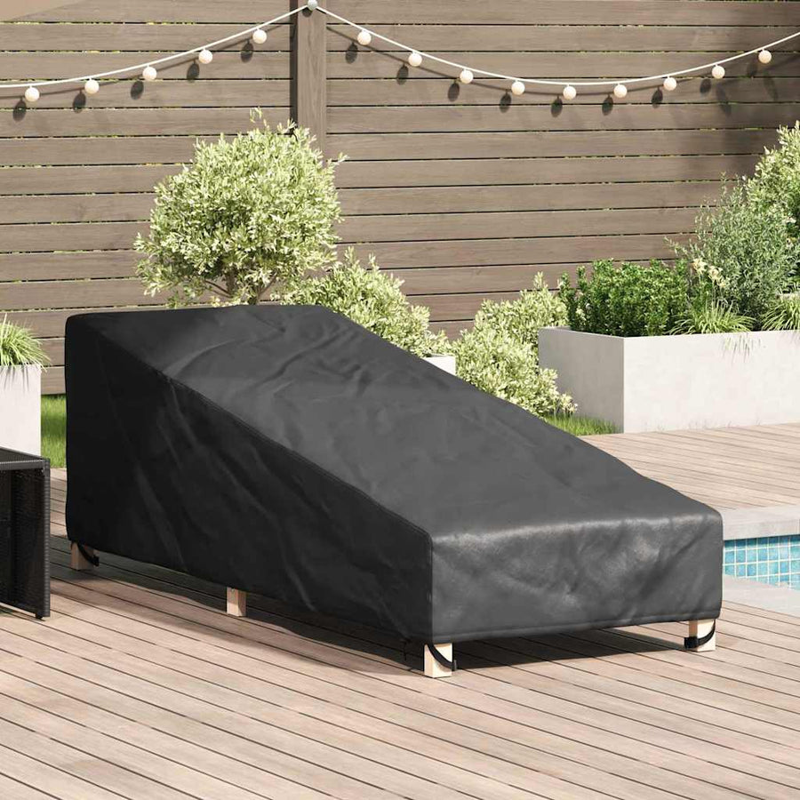 Buitenmeubelhoes Zwart 210 x 80 x 75 cm 210D oxford stof