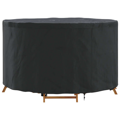 Hoes voor tuinmeubelen Zwart 102 x 102 x 71 cm 600D stof