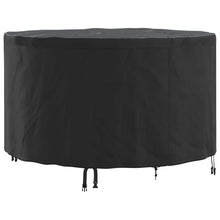 Hoes voor tuinmeubelen Zwart 128 x 128 x 71 cm 210D stof
