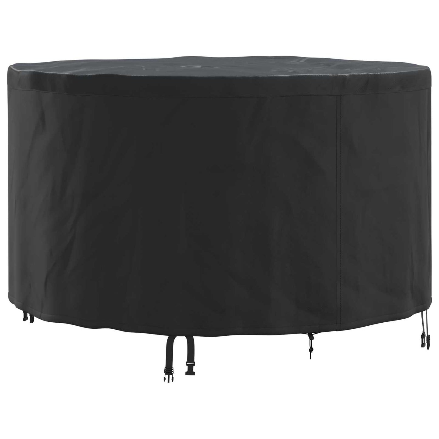 Hoes voor tuinmeubelen Zwart 128 x 128 x 71 cm 210D stof