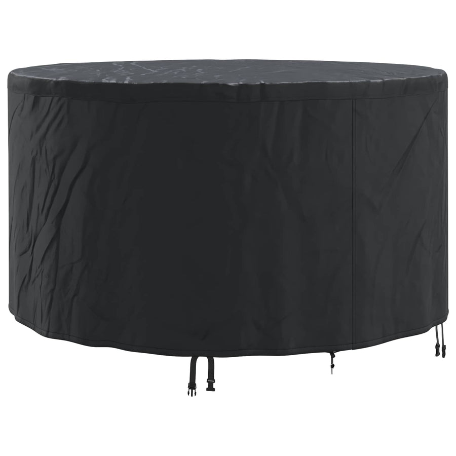 Hoes voor tuinmeubelen Zwart 157 x 157 x 71 cm 420D stof