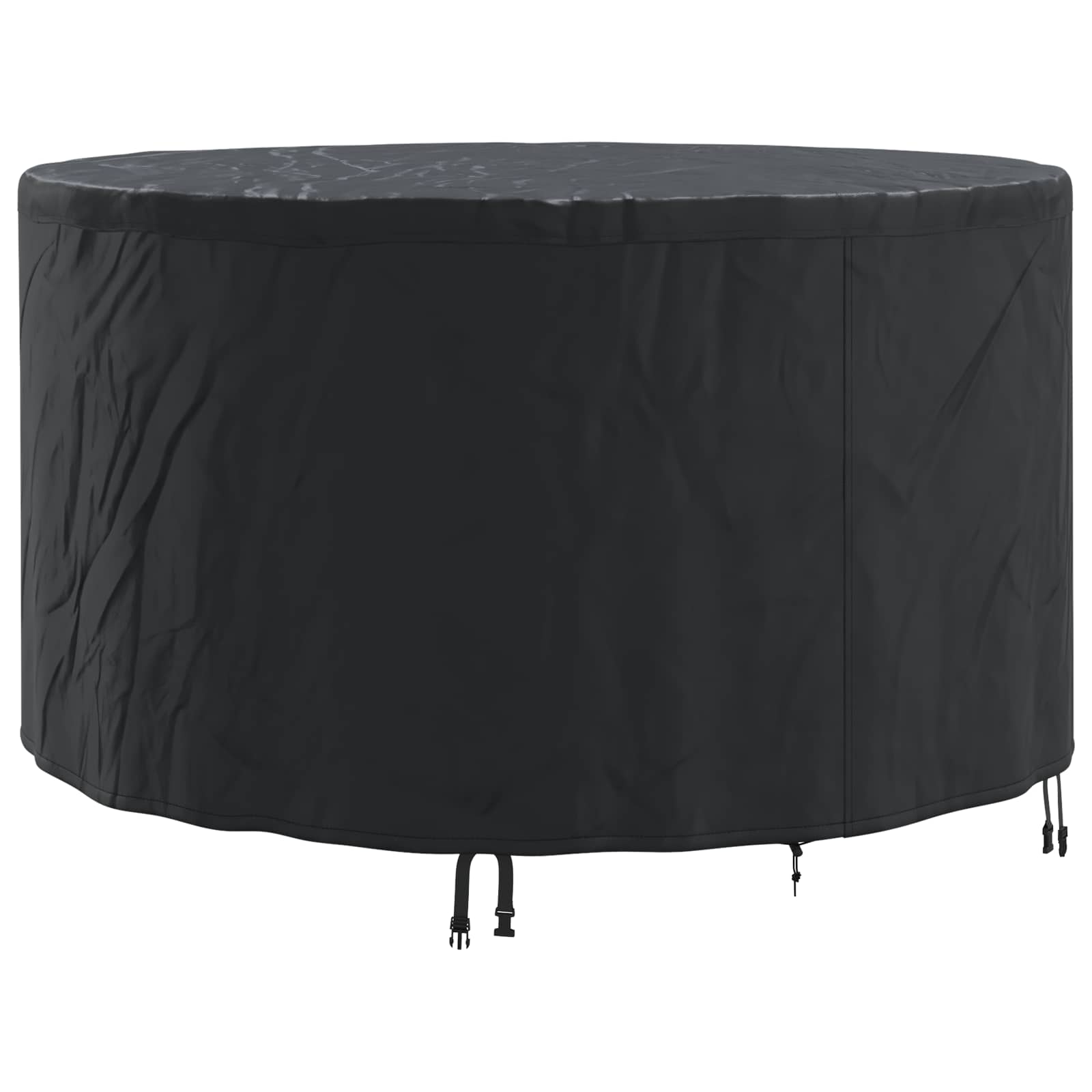 Hoes voor tuinmeubelen Zwart 157 x 157 x 71 cm 420D stof