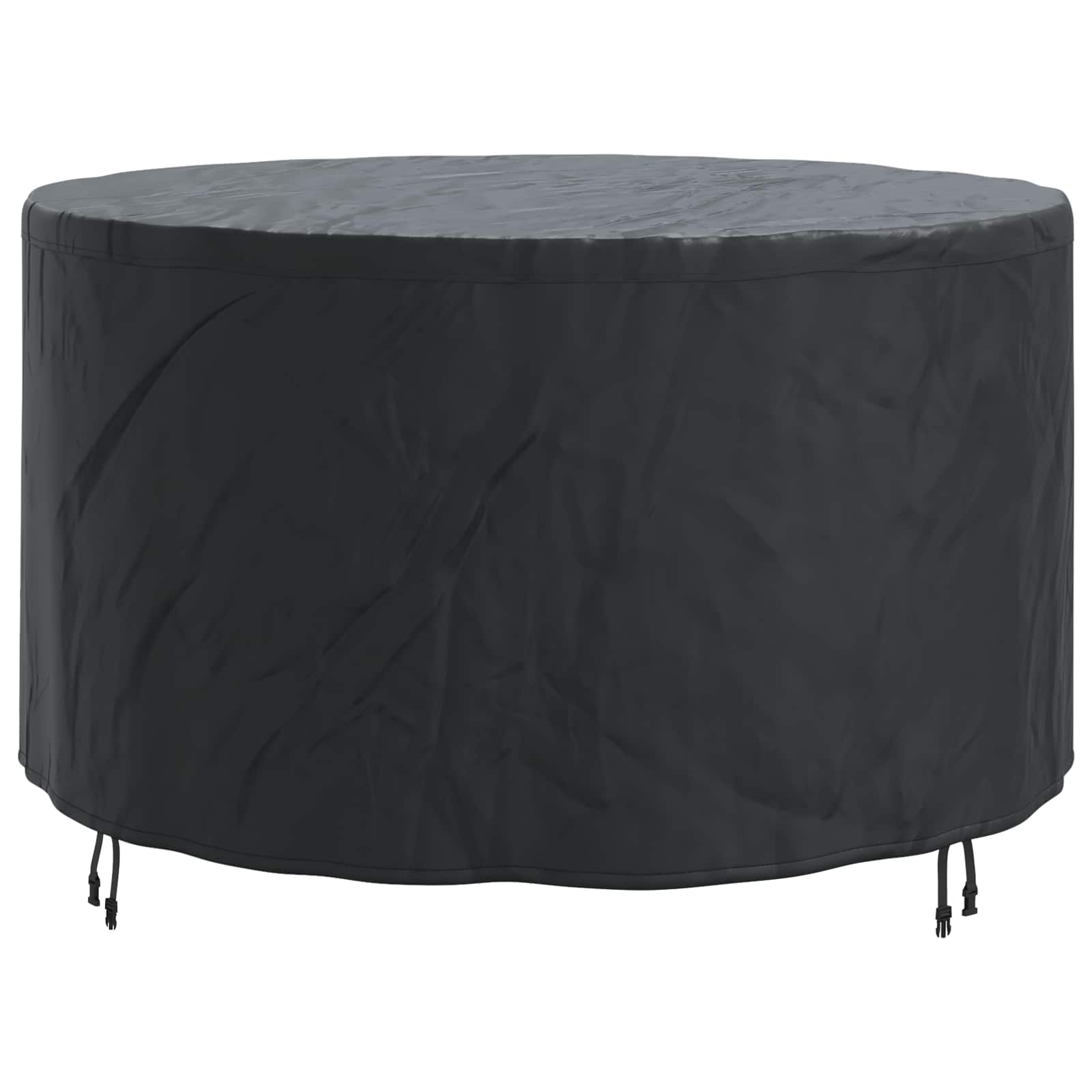 Hoes voor tuinmeubelen Zwart 157 x 157 x 71 cm 420D stof