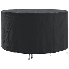 Hoes voor tuinmeubelen Zwart 157 x 157 x 85 cm 210D stof