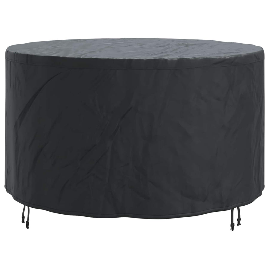 Hoes voor tuinmeubelen Zwart 157 x 157 x 85 cm 210D stof