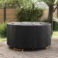 Hoes voor tuinmeubelen Zwart 182 x 182 x 85 cm 420D stof
