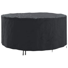 Hoes voor tuinmeubelen Zwart 200 x 200 x 71 cm 210D stof